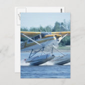 Flugzeug Postkarte (Vorne/Hinten)