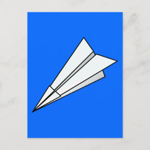 Flugzeug Postkarte