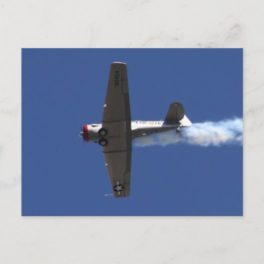 Flugzeug-Postkarte Postkarte (Vorderseite)