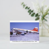 Flugzeug Postkarten (Stehend Vorderseite)