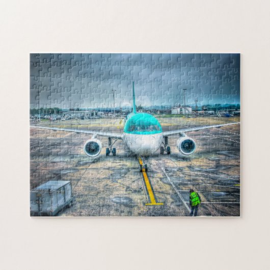 Flugzeug Puzzle (Horizontal)