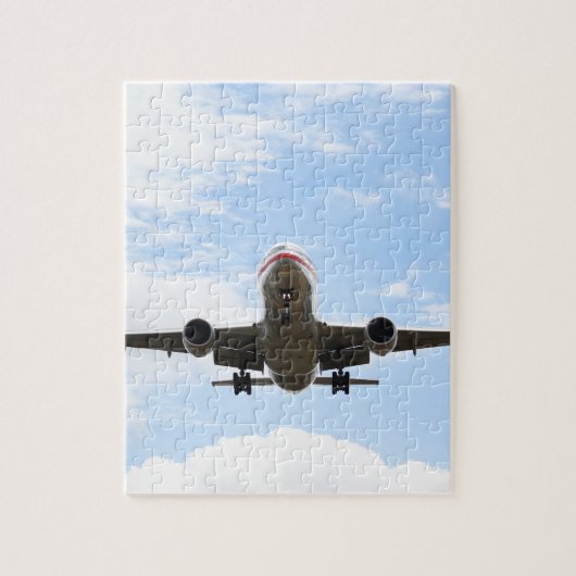 Flugzeug Puzzle (Vertikal)