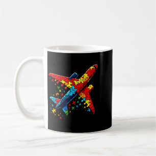 Flugzeug Puzzle Horror Puzzle Kinder Kleinkinder J Kaffeetasse