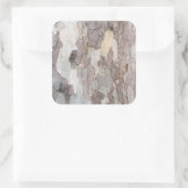 Flugzeug Quadratischer Aufkleber (Tasche)