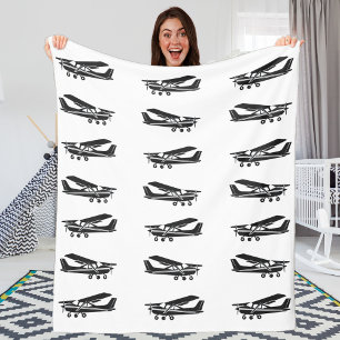 Flugzeug,Reise,Baby Junge,Luftfahrt,Baby Shower Ge Fleecedecke