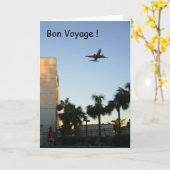 Flugzeug reist karte (Gelbe Blume)