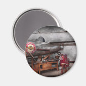 Flugzeug - Reparatur-Hänger Magnet (Vorderseite/Rückseite)