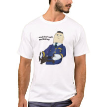 Flugzeug "rufen Sie mich nicht Shirley" Gag an