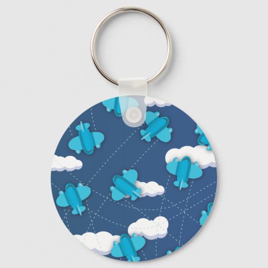 Flugzeug Schlüsselanhänger (Vorderseite)