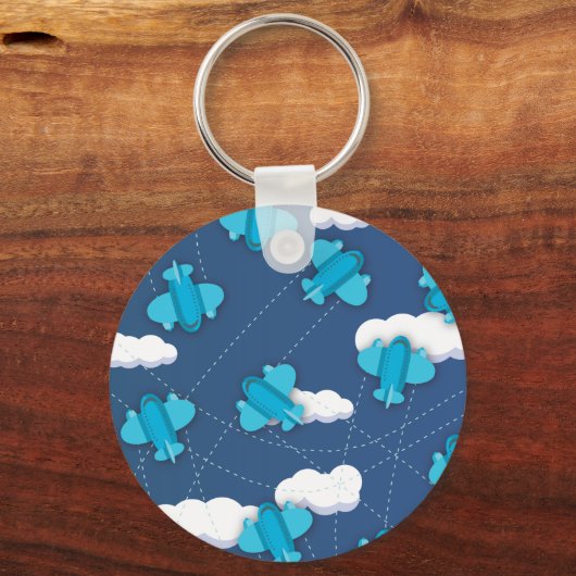 Flugzeug Schlüsselanhänger (Vorderseite)