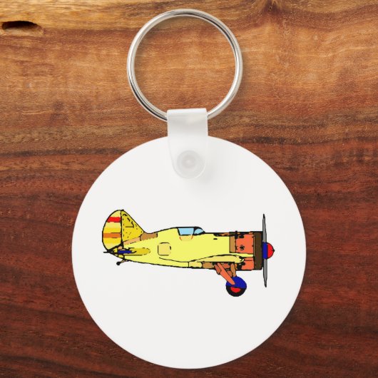 Flugzeug Schlüsselanhänger (Vorderseite)
