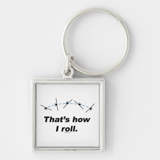 Flugzeug Schlüsselanhänger (Vorne)