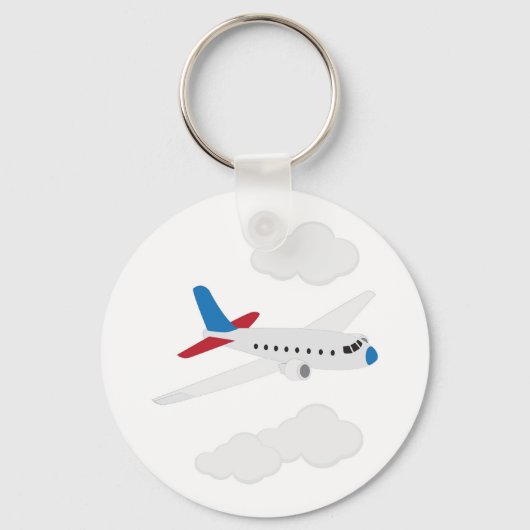 Flugzeug Schlüsselanhänger (Vorderseite)