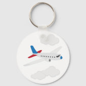 Flugzeug Schlüsselanhänger (Rückseite)