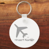 Flugzeug Schlüsselanhänger (Vorderseite)