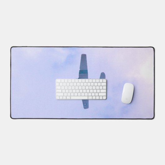 Flugzeug Schreibtischunterlage (Tastatur & Maus)