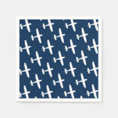 Flugzeug Serviette (Vorderseite)