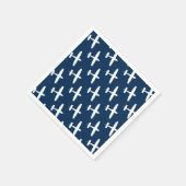 Flugzeug Serviette (Ecke)