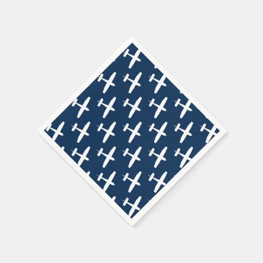 Flugzeug Serviette (Ecke)