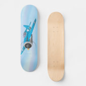 Flugzeug Skateboard (Vorderseite)