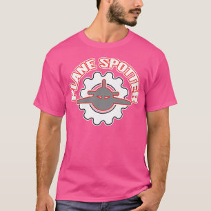 Flugzeug Spotter amp Planespotting T-Shirt