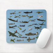 Flugzeug Spotter Mouse Pad Mousepad (Mit Mouse)