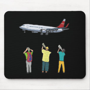 Flugzeug Spotting Mousepad