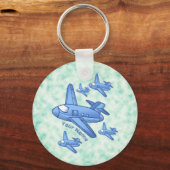 Flugzeug-Squadron Schlüsselanhänger (Vorderseite)