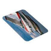 Flugzeug starten, Victoria Falls, Simbabwe Magnet (Rechte Seite)