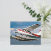 Flugzeug starten, Victoria Falls, Simbabwe Postkarte (Stehend Vorderseite)