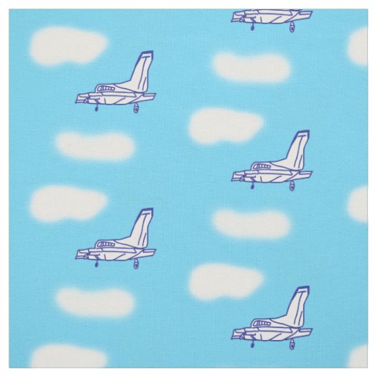 Flugzeug Stoff (Muster)