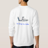 Flugzeug Sweatshirt (Rückseite)