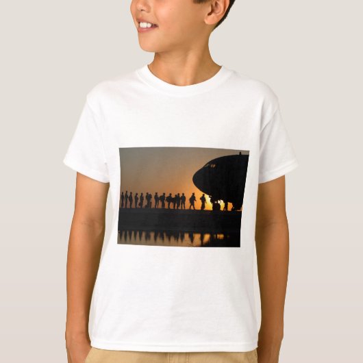Flugzeug T-Shirt (Vorderseite)