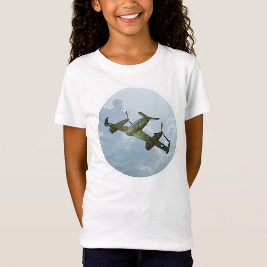 Flugzeug T-Shirt (Vorderseite)