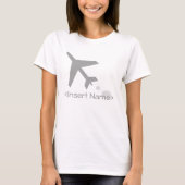 Flugzeug T-Shirt (Vorderseite)