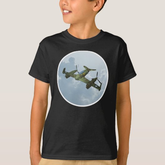 Flugzeug T-Shirt (Vorderseite)