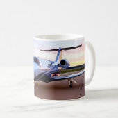 Flugzeug-Tasse Kaffeetasse (VorderseiteRechts)