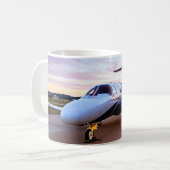 Flugzeug-Tasse Kaffeetasse (Vorderseite Links)