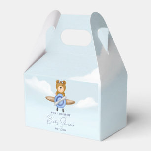 Flugzeug-Teddy-Bär Geschenkschachtel