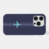 Flugzeug Thema  iPhone Hülle (Rückseite (Horizontal))