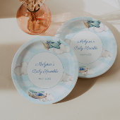 Flugzeug-Thema Kinderdusche für Junge Party Pappteller