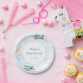 Flugzeug-Thema Kinderdusche für Junge Party Pappteller (Party)