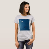 Flugzeug Theme Design T-Shirt (Vorne ganz)
