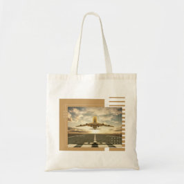 Flugzeug Theme Design Tragetasche