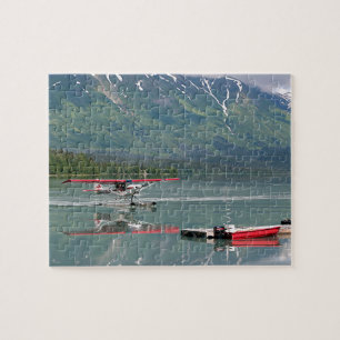 Flugzeug, Trail Lake, Alaska Puzzle