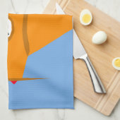 Flugzeug und Dalmatiner Handtuch (Viertel Falte)