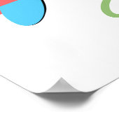 Flugzeug und Hubschrauber Happy Birthday Party Poster (Ecke)