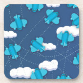 Flugzeug Untersetzer (Vorderseite)