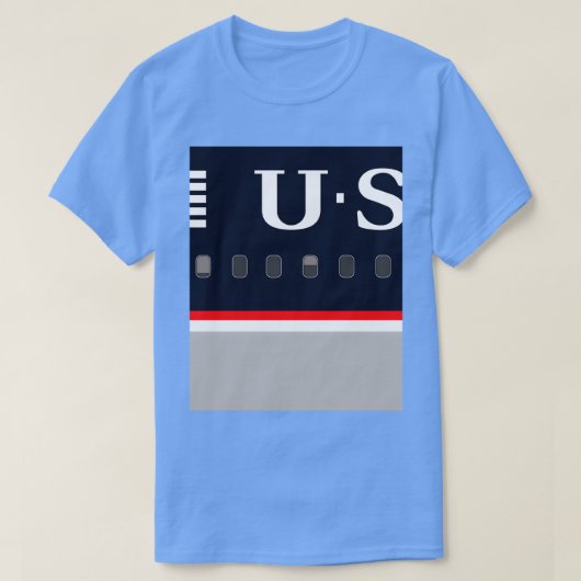 Flugzeug: US Airways T-Shirt (Design vorne)