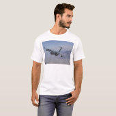 Flugzeug Verkehr T-Shirt (Vorne ganz)
